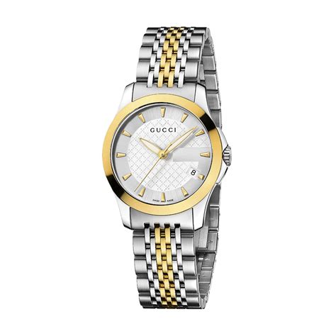 gucci g-timeless gold plated ladies watch|gucci g timeless diamond watch.